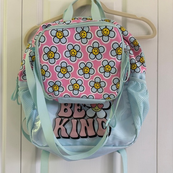 Be Kind Kids Backpack and Lunchbox Set - Pink and Blue - Picture 16 of 16